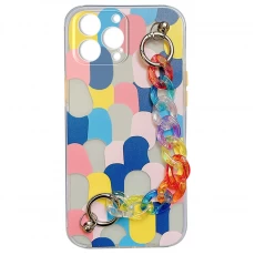Husa spate pentru iPhone 12 Pro Max - Chain Case