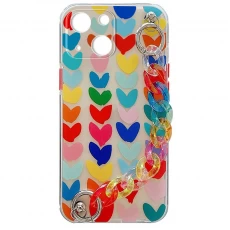 Husa spate pentru iPhone 13 - Chain Case