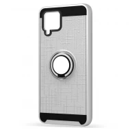 Husa spate pentru Samsung Galaxy A12 - Square - Alb