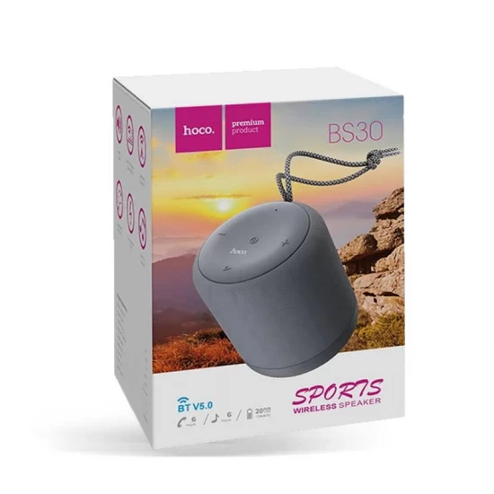 Boxa HOCO BS30 portabila cu conectare prin Bluetooth - Gri