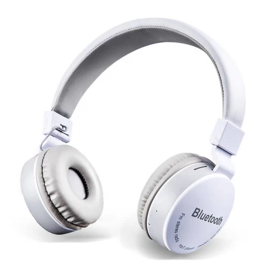 Casti On-Ear Wireless Bluetooth cu Handsfree MS - 881A - Alb