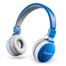 Casti On-Ear Wireless Bluetooth cu Handsfree MS - 881A - Albastru