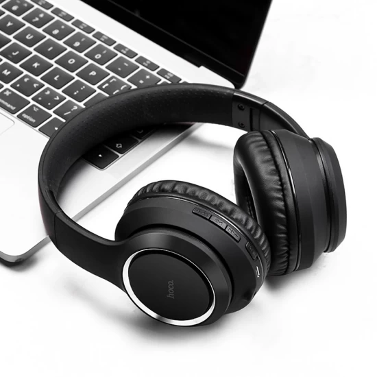 Casti On-Ear Wireless HOCO W28 - Albastru