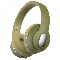 Casti On-Ear cu Bluetooth 5.1 - Linx L650 - Army