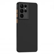 Husa spate pentru Samsung Galaxy S22 Ultra- Skin Case Negru