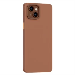 Husa spate pentru iPhone 14 Plus - Skin Case Maron