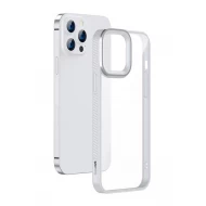 Husa spate pentru iPhone 13 Pro Baseus Crystal - Alb