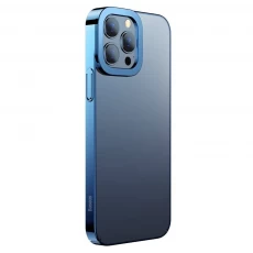 Husa spate pentru iPhone 13 Pro Baseus Glitter - Albastru