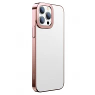 Husa spate pentru iPhone 13 Pro Baseus Glitter - Roz
