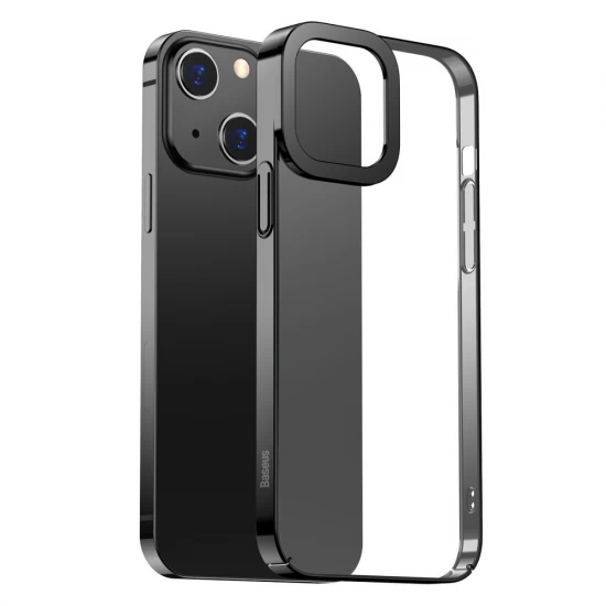 Husa spate pentru iPhone 13 Baseus Glitter - Negru