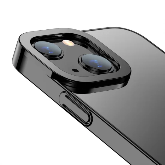 Husa spate pentru iPhone 13 Baseus Glitter - Negru