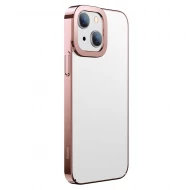 Husa spate pentru iPhone 13 Baseus Glitter - Roz