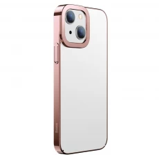 Husa spate pentru iPhone 13 Baseus Glitter - Roz