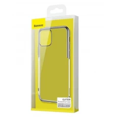 Husa spate pentru iPhone 11 Pro Baseus Glitter - Argintiu