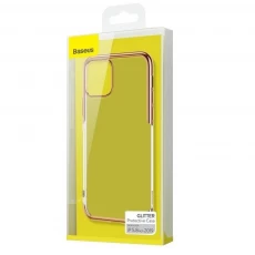 Husa spate pentru iPhone 11 Pro Baseus Glitter - Auriu