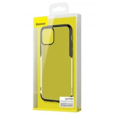 Husa spate pentru iPhone 11 Pro Baseus Glitter - Negru