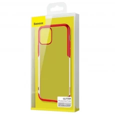 Husa spate pentru iPhone 11 Pro Baseus Glitter - Rosu