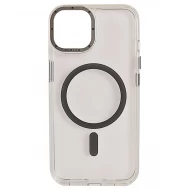 Husa spate pentru iPhone 13 Berlia Magsafe Series - Transparent