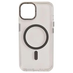 Husa spate pentru iPhone 14 Berlia Magsafe Series - Transparent