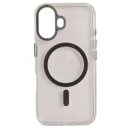 Husa spate pentru iPhone 16 Berlia Magsafe Series - Transparent