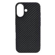 Husa spate pentru iPhone 16 Plus Berlia Fiber Magsafe - Negru