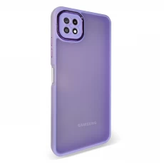 Husa spate pentru Samsung Galaxy A22 5G - Catwalk Case Mov