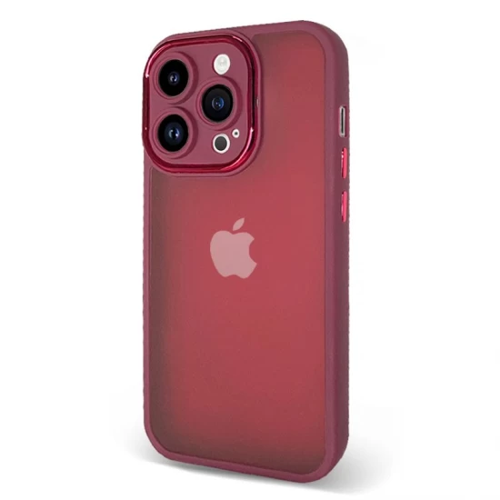 Husa spate pentru iPhone 13 Pro - Catwalk Case Visiniu
