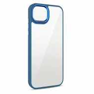 Husa spate pentru Samsung Galaxy A03 - Leaf Case Albastru