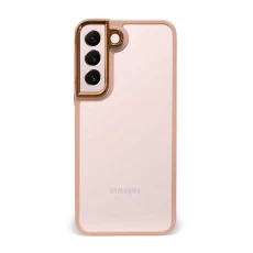 Husa spate pentru Samsung Galaxy S22 Plus - Leaf Case Roz