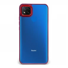 Husa spate pentru Xiaomi Redmi 9C - Leaf Case Visiniu