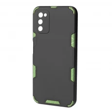 Husa spate pentru Samsung Galaxy A02S - Mantis Case Negru / Verde