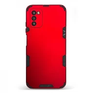 Husa spate pentru Samsung Galaxy A02S - Mantis Case Rosu / Negru