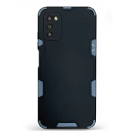 Husa spate pentru Samsung Galaxy A03S - Mantis Case Negru / Bleu