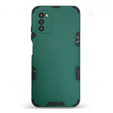 Husa spate pentru Samsung Galaxy A03S - Mantis Case Verde Crud / Negru