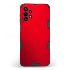 Husa spate pentru Samsung Galaxy A13 - Mantis Case Rosu / Negru