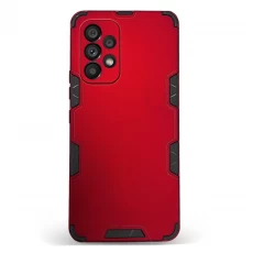 Husa spate pentru Samsung Galaxy A53 5G - Mantis Case Rosu / Negru