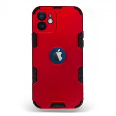 Husa spate pentru iPhone 12 - Mantis Case Rosu / Negru