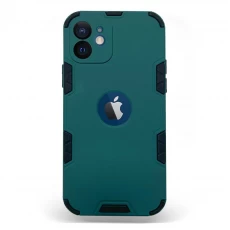 Husa spate pentru iPhone 12 - Mantis Case Verde Crud / Negru
