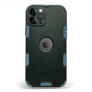 Husa spate pentru iPhone 13 Pro Max - Mantis Case Verde Negru / Bleu