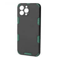 Husa spate pentru iPhone 14 Pro - Mantis Case Negru / Vernil