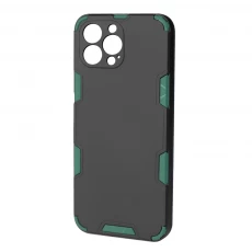 Husa spate pentru iPhone 14 Pro - Mantis Case Negru / Vernil