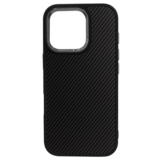 Husa spate pentru iPhone 15 Pro Max Motor X Case - Negru