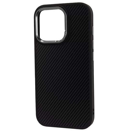 Husa spate pentru iPhone 15 Pro Max Motor X Case - Negru