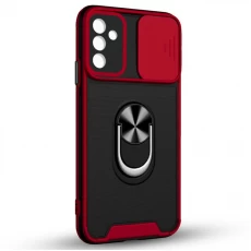 Husa spate pentru Samsung Galaxy A13 5G - Slide Case Rosu