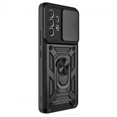 Husa spate pentru Samsung Galaxy A23 - Slide Case Negru
