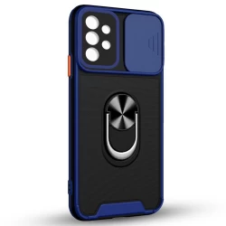 Husa spate pentru Samsung Galaxy A53 5G - Slide Case Albastru