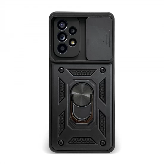 Husa spate pentru Samsung Galaxy A52 - Slide Case Negru