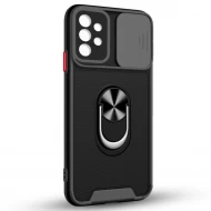 Husa spate pentru Samsung Galaxy A72 - Slide Case Negru