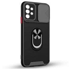 Husa spate pentru Samsung Galaxy A72 - Slide Case Negru