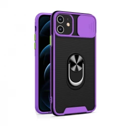 Husa spate pentru iPhone 12 - Slide Case Mov